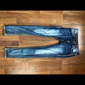 Rock revival, size 25, inseam is 31, skinny
